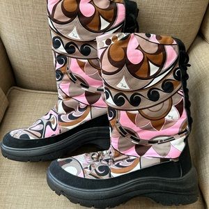 Emilio Pucci apres ski boots 39 8